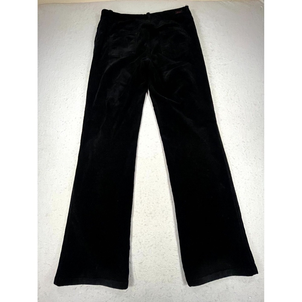 Woolrich Pants Womens 6 Black Corduroy Stretch Straight Leg Gothic Streetwear